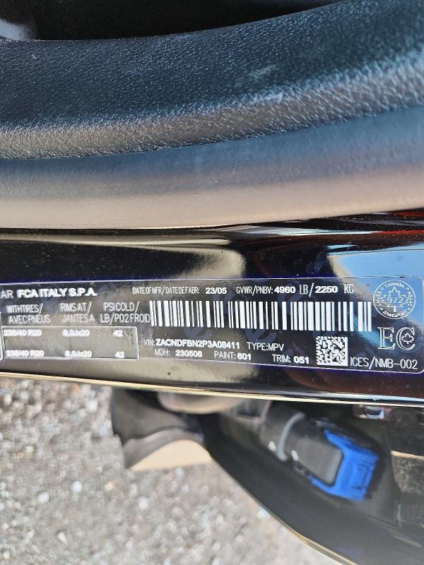 Photo 14 from auction – 2023 DODGE HORNET with VIN ZACNDFBN2P3A08411