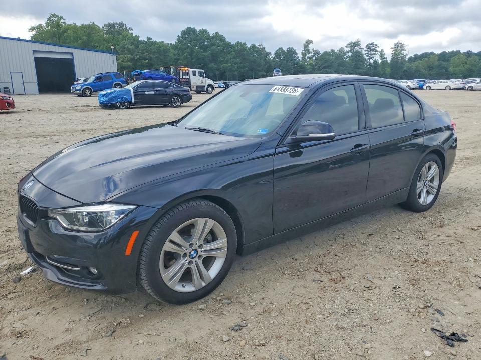 BMW 328 2016 with VIN WBA8E9G54GNU28545 - Photo from auction