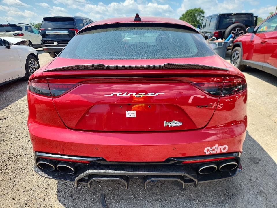 Photo 6 from auction – 2022 KIA STINGER with VIN KNAE55LC7N6109132