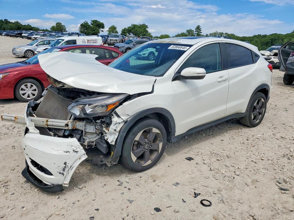 HONDA HR-V 2018 with VIN 3CZRU6H55JM708624 - Photo from auction