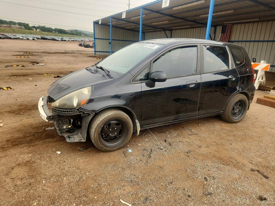 HONDA FIT 2008 with VIN JHMGD37418S026991 - Photo from auction