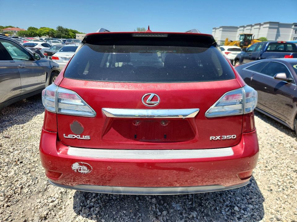 Photo 6 from auction – 2010 LEXUS RX with VIN JTJZK1BA1A2408975