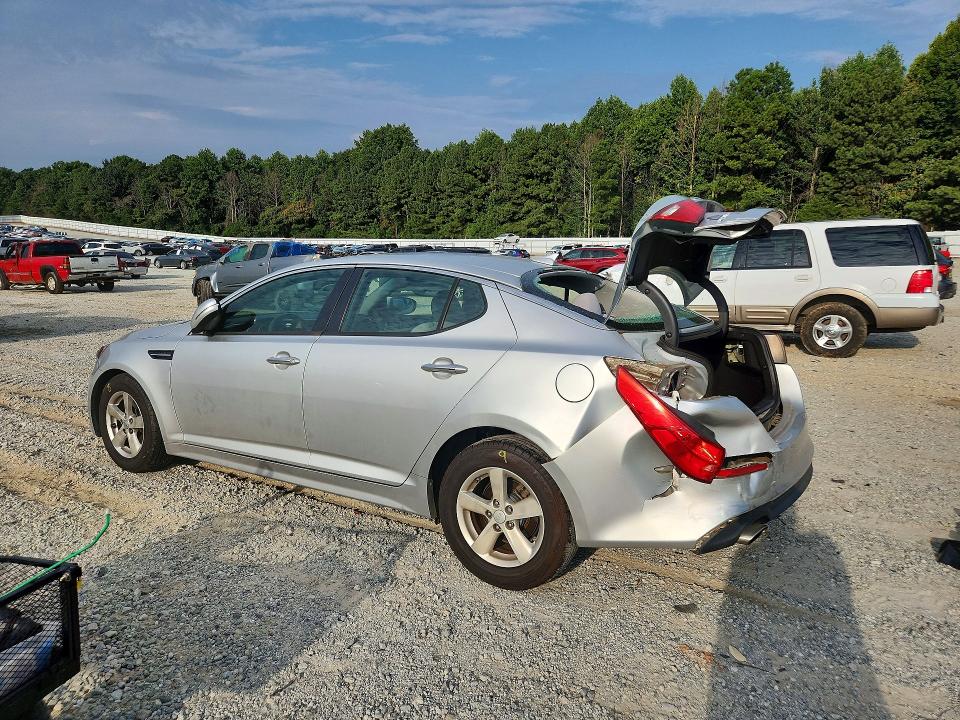 Photo 2 from auction – 2014 KIA OPTIMA with VIN KNAGM4A70E5497144