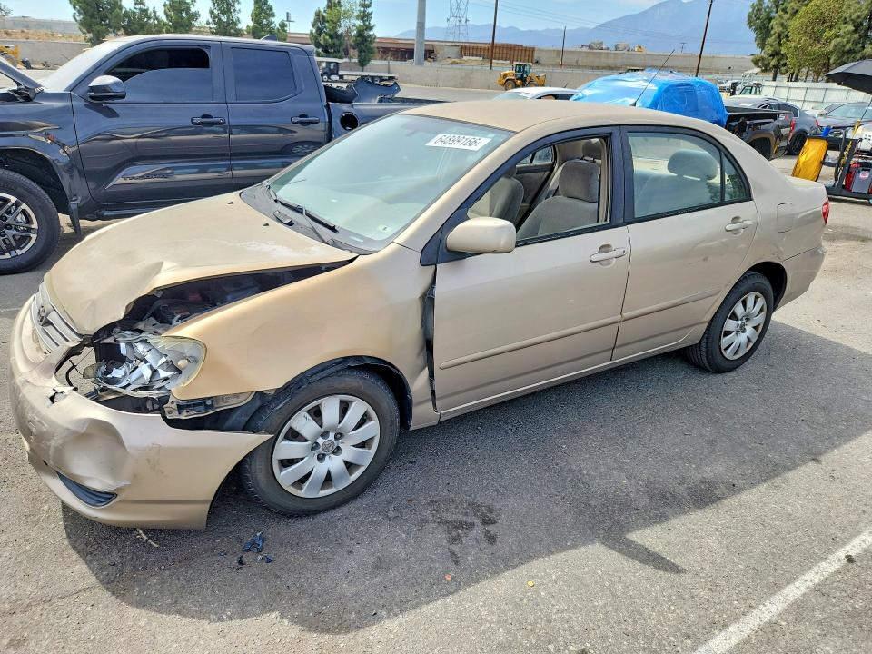 TOYOTA COROLLA 2004 with VIN 1NXBR32E54Z339484 - Photo from auction