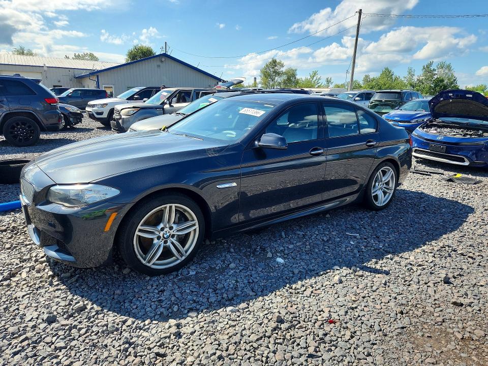 BMW 550 2012 with VIN WBAFR9C50CDX78739 - Photo from auction