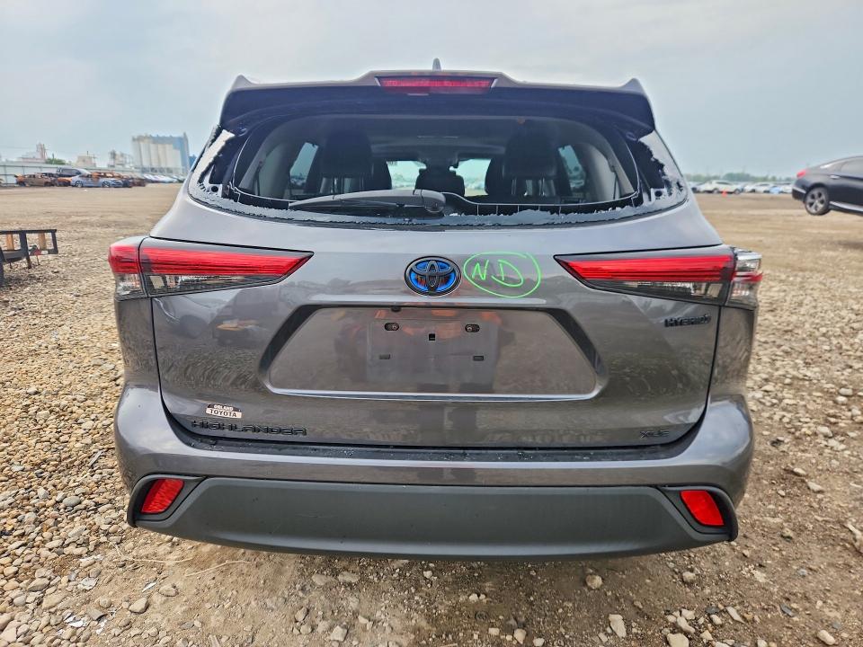 Photo 6 from auction – 2021 TOYOTA HIGHLANDER with VIN 5TDGBRCH0MS523410