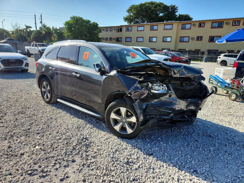 Photo 4 from auction – 2016 ACURA MDX with VIN 5FRYD3H2XGB009183