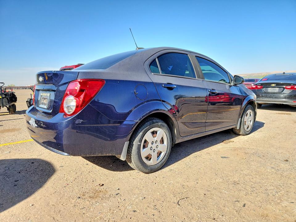Photo 3 from auction – 2016 CHEVROLET SONIC with VIN 1G1JA5SH9G4124345