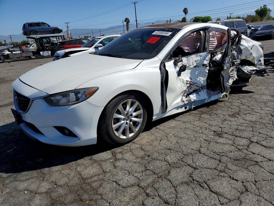 MAZDA 6 2017 with VIN JM1GL1U55H1106015 - Photo from auction