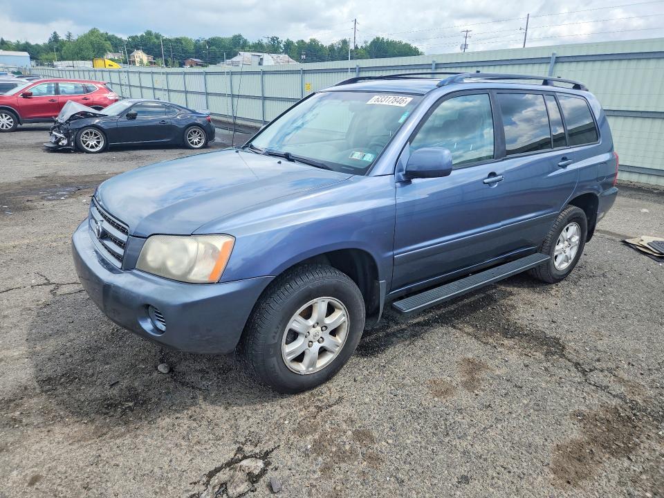 TOYOTA HIGHLANDER 2003 with VIN JTEHF21A930116446 - Photo from auction