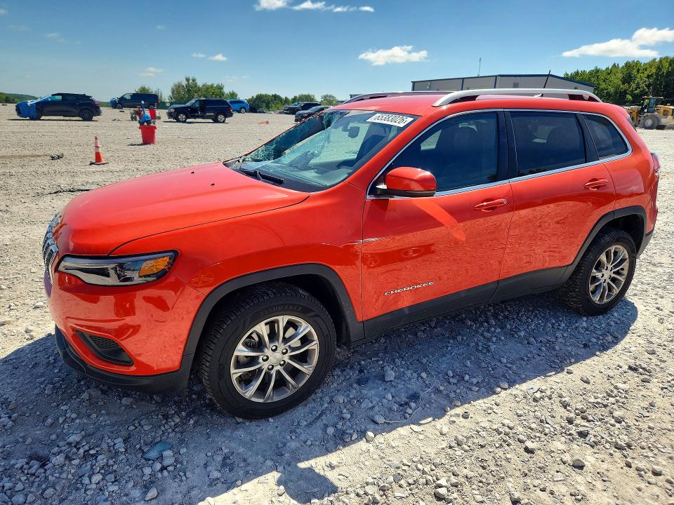 Photo 1 from auction – 2021 JEEP CHEROKEE with VIN 1C4PJMMX1MD165435