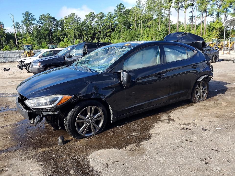 HYUNDAI ELANTRA 2018 с VIN 5NPD84LF8JH381067 - Снимка от търг
