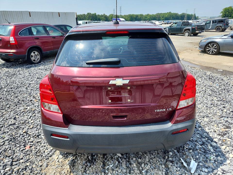 Photo 6 from auction – 2016 CHEVROLET TRAX with VIN 3GNCJKSB8GL276693