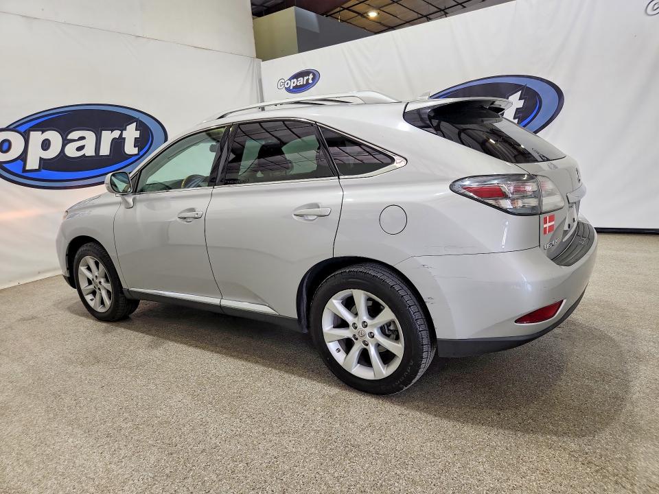 Photo 2 from auction – 2010 LEXUS RX with VIN 2T2ZK1BA9AC021820