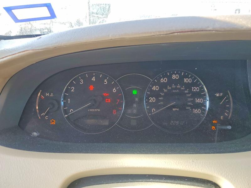 Photo 9 from auction – 2008 TOYOTA AVALON with VIN 4T1BK36B78U311566