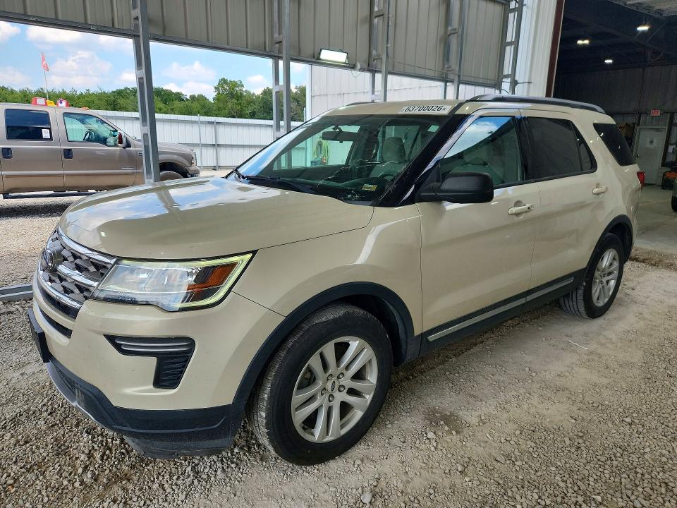 FORD EXPLORER 2018 with VIN 1FM5K7D86JGA52407 - Photo from auction