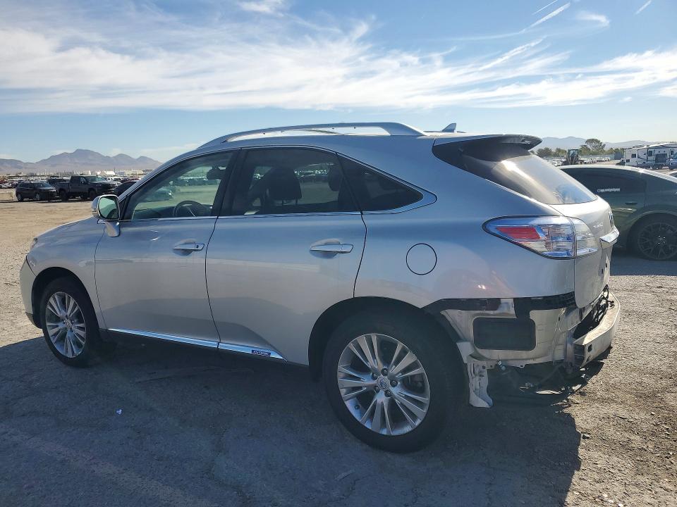 Photo 2 from auction – 2012 LEXUS RX with VIN JTJBC1BA4C2430907