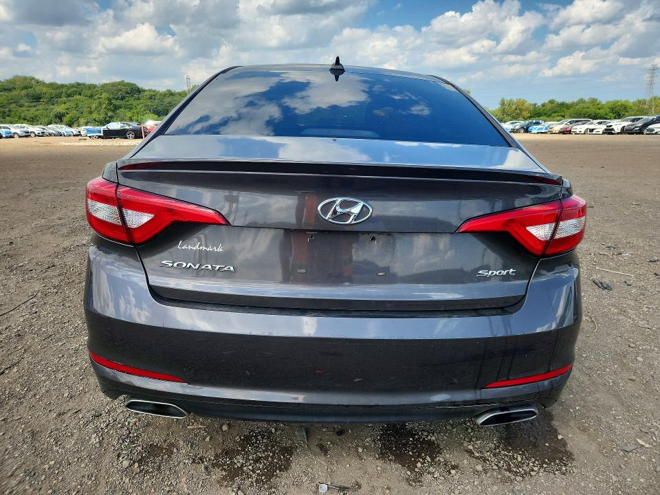 Photo 6 from auction – 2017 HYUNDAI SONATA with VIN 5NPE34AF8HH528892
