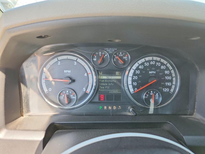 Photo 9 from auction – 2010 DODGE RAM 2500 with VIN 3D7UT2CL9AG106914