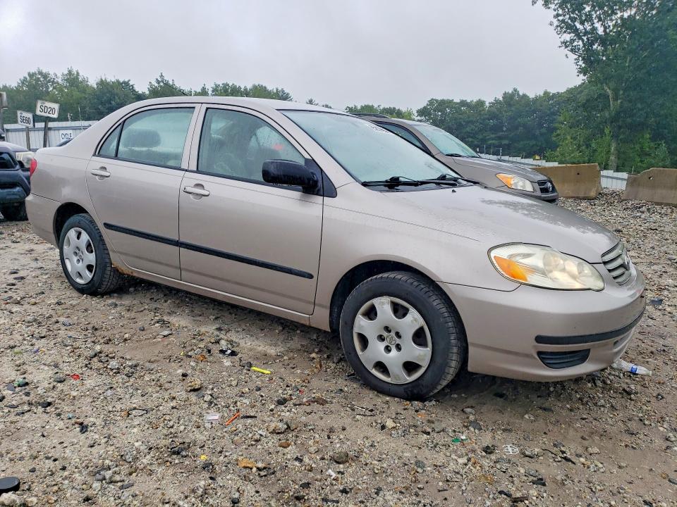 Photo 4 from auction – 2003 TOYOTA COROLLA with VIN 2T1BR32E63C008784