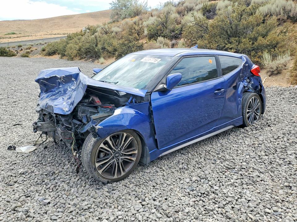HYUNDAI VELOSTER 2016 with VIN KMHTC6AE7GU291998 - Photo from auction