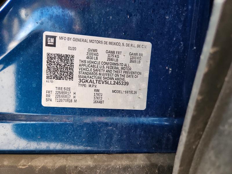 Photo 14 from auction – 2020 GMC TERRAIN with VIN 3GKALTEV5LL245339