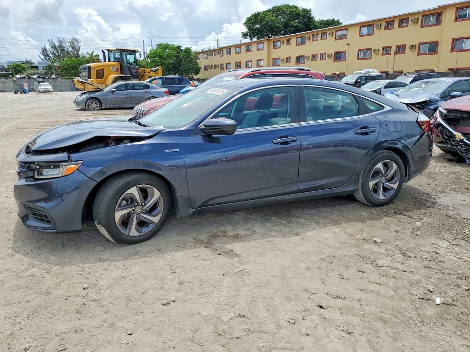 HONDA INSIGHT 2019 with VIN 19XZE4F52KE021591 - Photo from auction