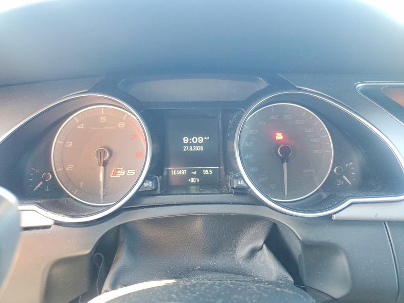 Photo 9 from auction – 2014 AUDI S5 with VIN WAUCGAFRXEA071807