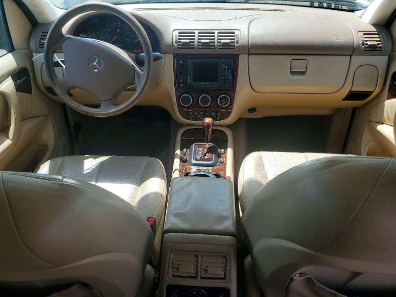 Photo 8 from auction – 2002 MERCEDES-BENZ ML with VIN 4JGAB75EX2A336775
