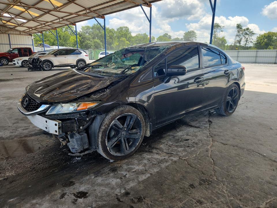 HONDA CIVIC 2014 with VIN 2HGFB2F50EH557465 - Photo from auction