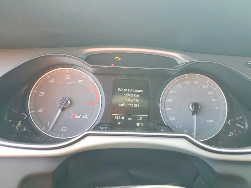Photo 9 from auction – 2016 AUDI S4 with VIN WAUBGAFL3GA009403