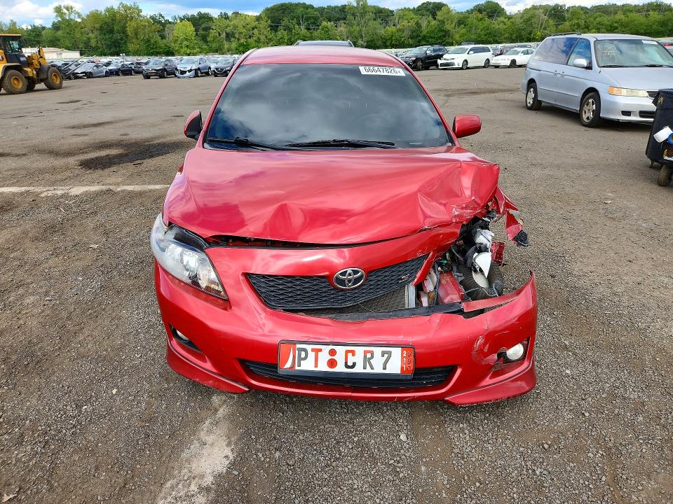 Photo 5 from auction – 2009 TOYOTA COROLLA with VIN 2T1BU40E29C137668