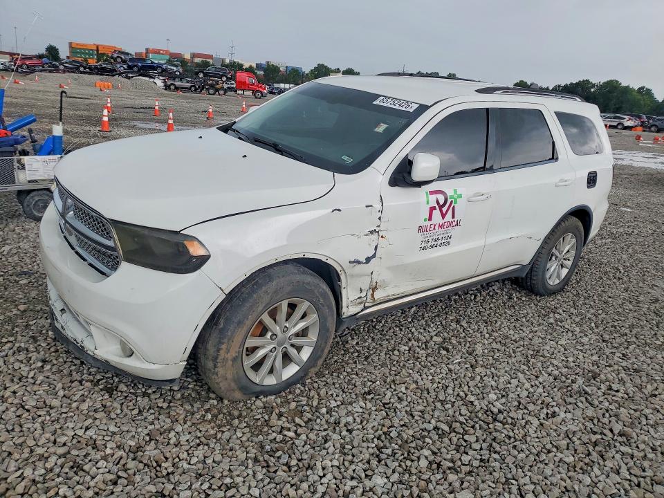 DODGE DURANGO 2014 with VIN 1C4RDJAG3EC484233 - Photo from auction