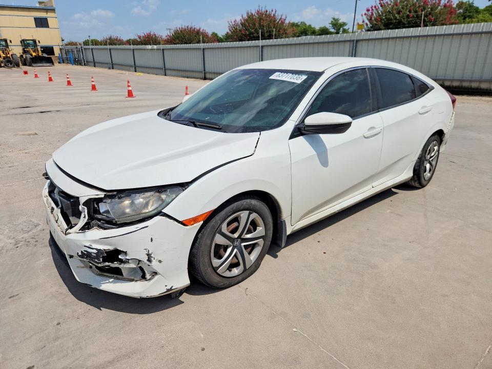HONDA CIVIC 2017 with VIN 19XFC2F57HE072509 - Photo from auction