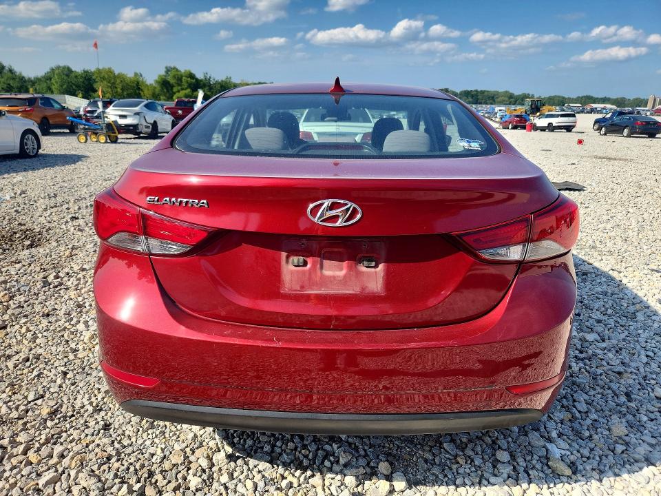 Photo 6 from auction – 2016 HYUNDAI ELANTRA with VIN 5NPDH4AE2GH668651