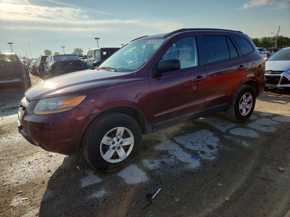 HYUNDAI SANTA FE 2009 with VIN 5NMSG13D59H247603 - Photo from auction