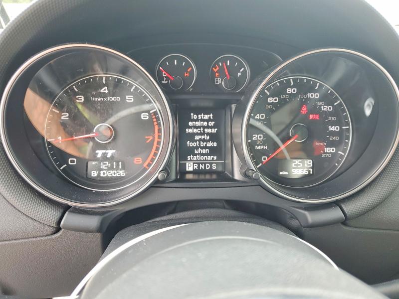 Photo 9 from auction – 2009 AUDI TT with VIN TRUVF38J591006750