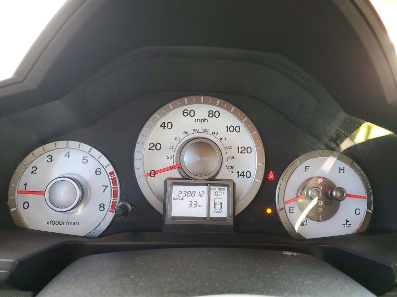 Photo 9 from auction – 2010 HONDA PILOT with VIN 5FNYF3H46AB004373