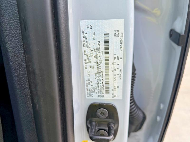 Photo 10 from auction – 2025 FORD F150 with VIN 1FTEW2LPXSKF60608