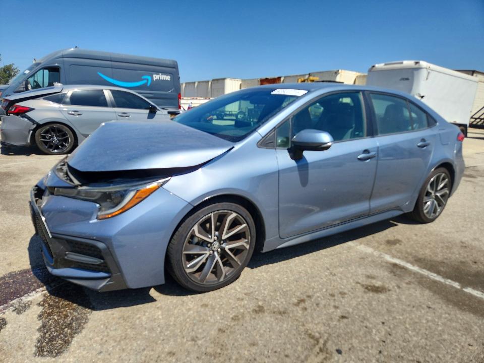 TOYOTA COROLLA 2020 with VIN 5YFP4RCE4LP029719 - Photo from auction