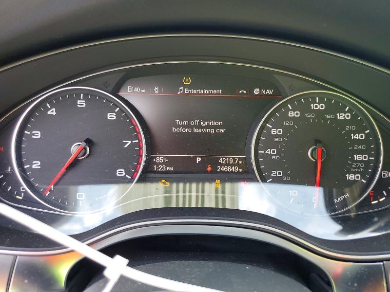 Photo 9 from auction – 2013 AUDI A6 with VIN WAUGGAFC8DN012534