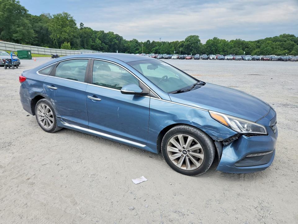 Photo 4 from auction – 2015 HYUNDAI SONATA with VIN 5NPE34AF3FH065458
