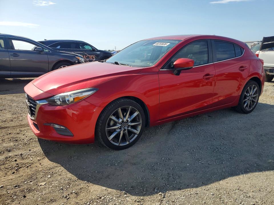 MAZDA 3 2018 with VIN 3MZBN1L37JM162774 - Photo from auction
