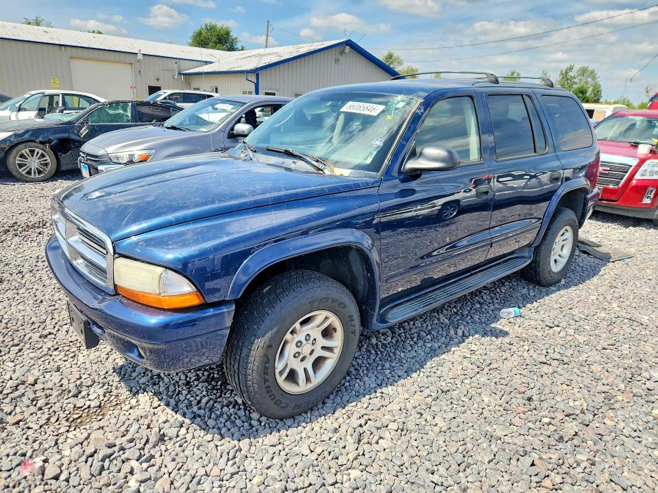 DODGE DURANGO 2003 with VIN 1D4HS48N53F606001 - Photo from auction