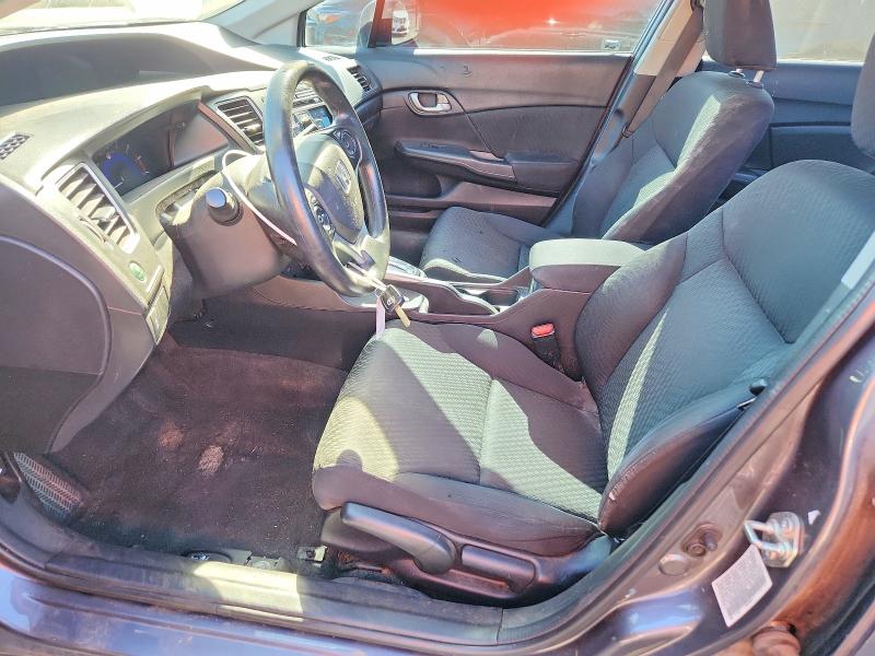 Photo 7 from auction – 2014 HONDA CIVIC with VIN 19XFB2F52EE256349
