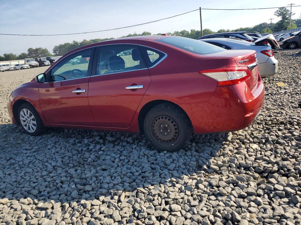 Photo 2 from auction – 2015 NISSAN SENTRA with VIN 3N1AB7AP7FL664913