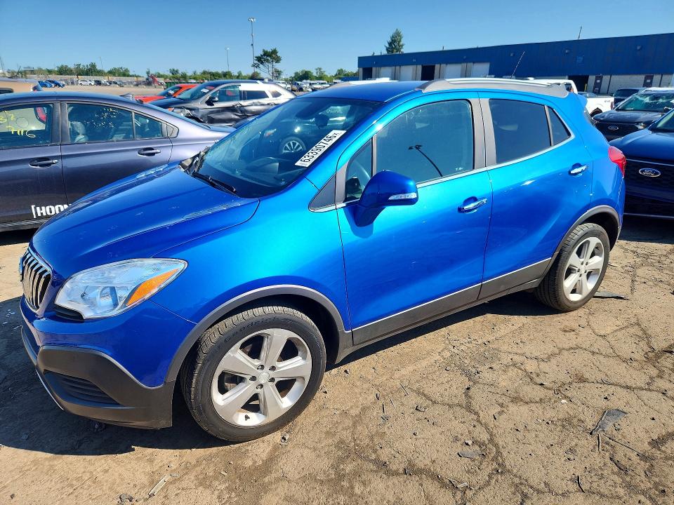 BUICK ENCORE 2016 with VIN KL4CJASB4GB618364 - Photo from auction