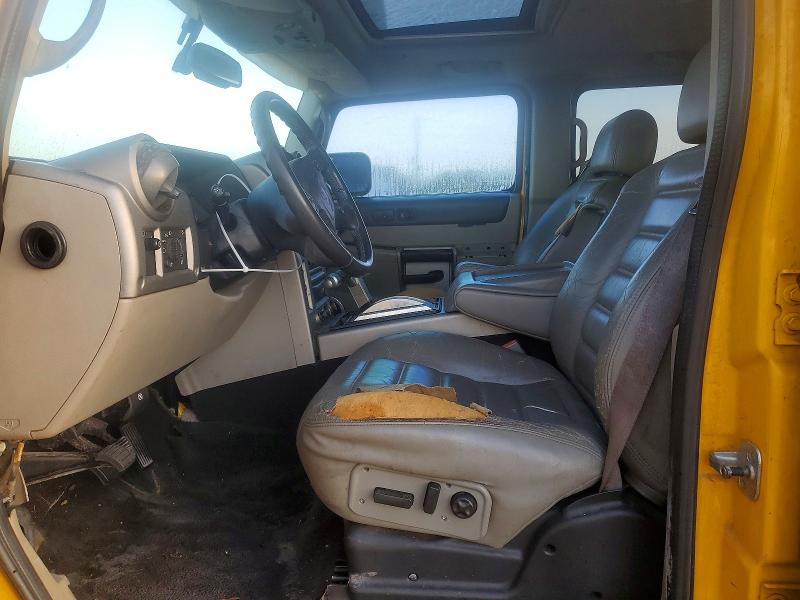Photo 7 from auction – 2003 HUMMER H2 with VIN 5GRGN23U03H122226