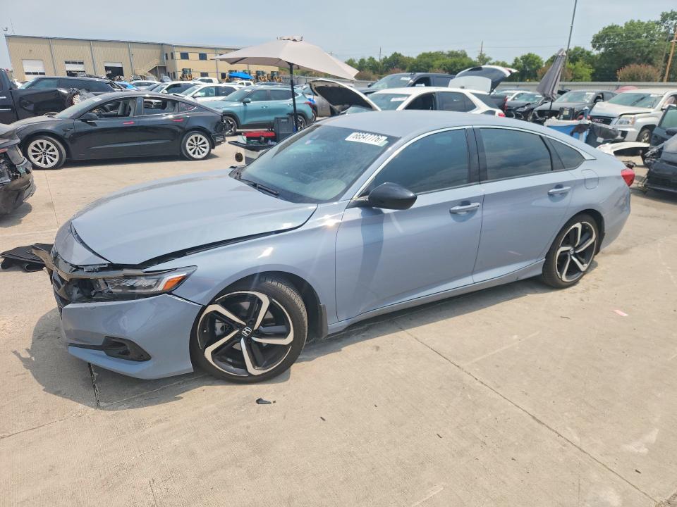 HONDA ACCORD 2022 с VIN 1HGCV1F37NA108074 - Снимка от търг