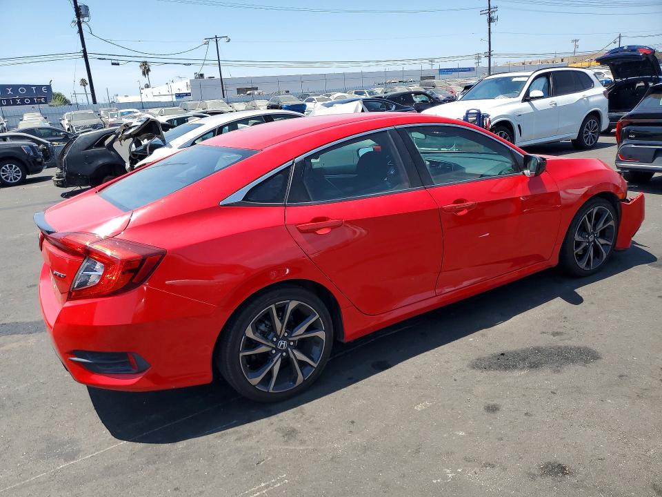 Photo 3 from auction – 2019 HONDA CIVIC with VIN 2HGFC2F8XKH544497